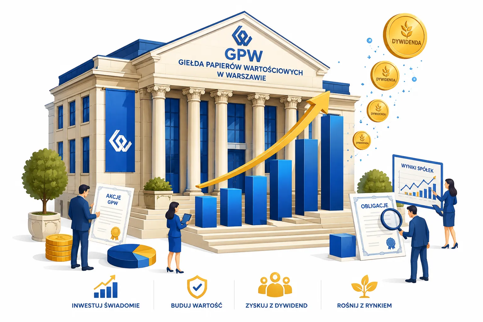 Czym są akcje dywidendowe i jak działają w Polsce