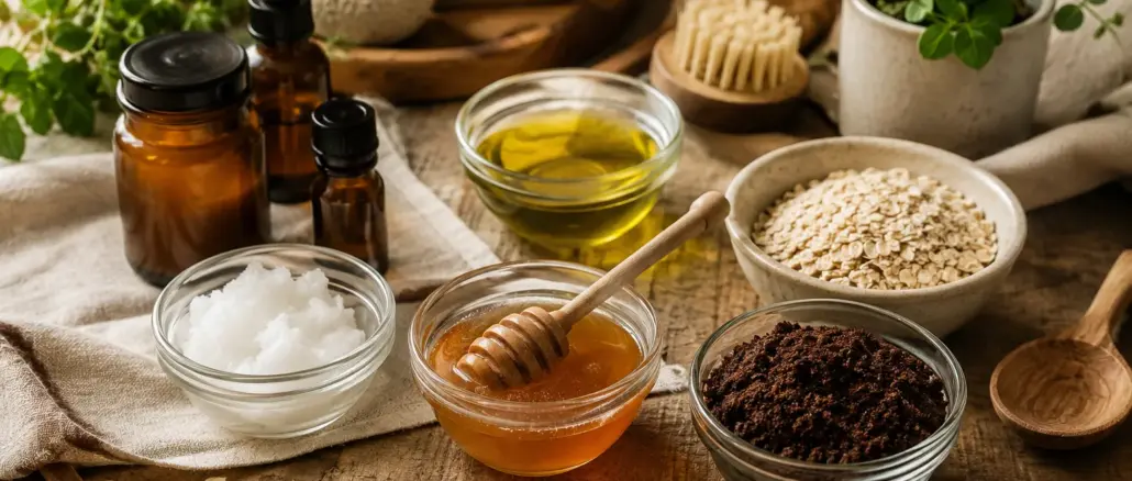 Domowe spa z naturalnych składników: Przepisy na kosmetyki zero waste z kuchennej szafki.