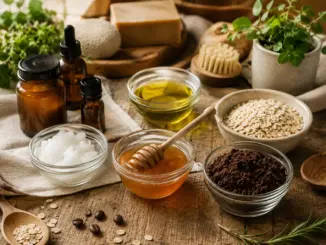 Domowe spa z naturalnych składników: Przepisy na kosmetyki zero waste z kuchennej szafki.