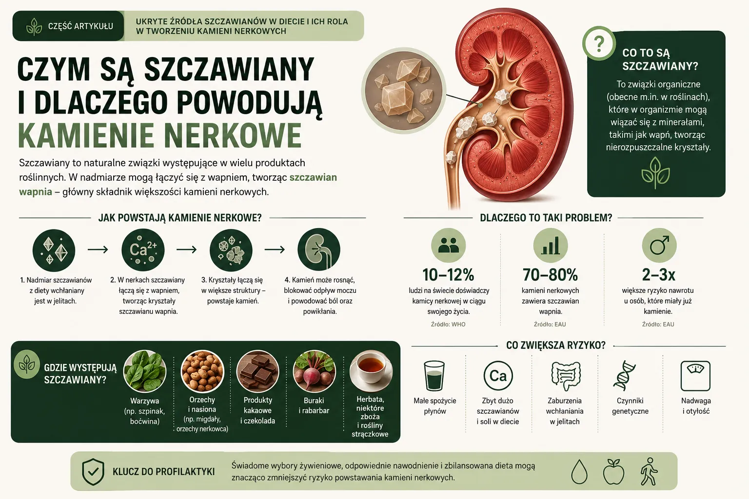 Ukryte źródła szczawianów w diecie i ich rola w tworzeniu kamieni nerkowych 2 Jak długo trwa zanim dieta niskoszczawianowa przyniesie efekty