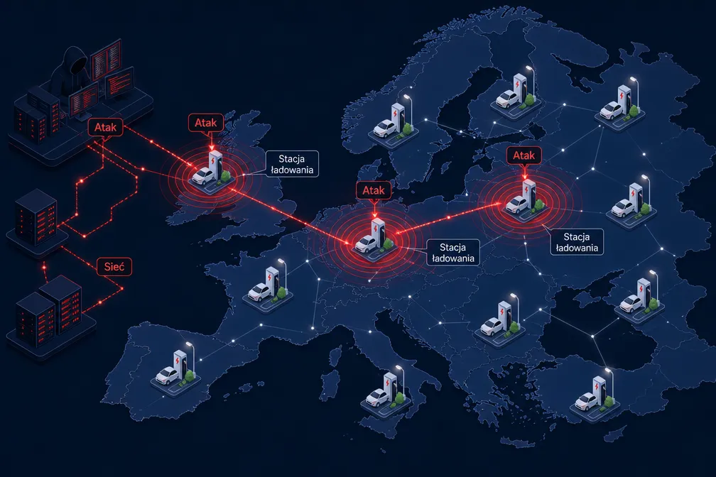 Hakerski atak na infrastrukturę ładowania: Czy grozi nam blackout transportowy? 1 Jak podatne są sieci ładowania EV na hakerów?