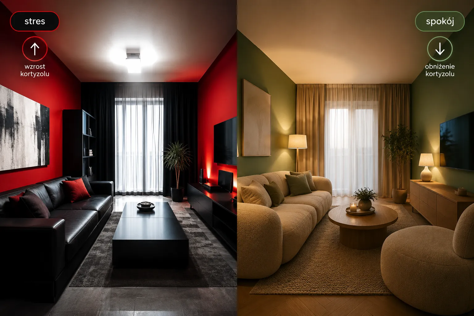 Jak zmienić salon, żeby zmniejszyć stres bez dużych wydatków