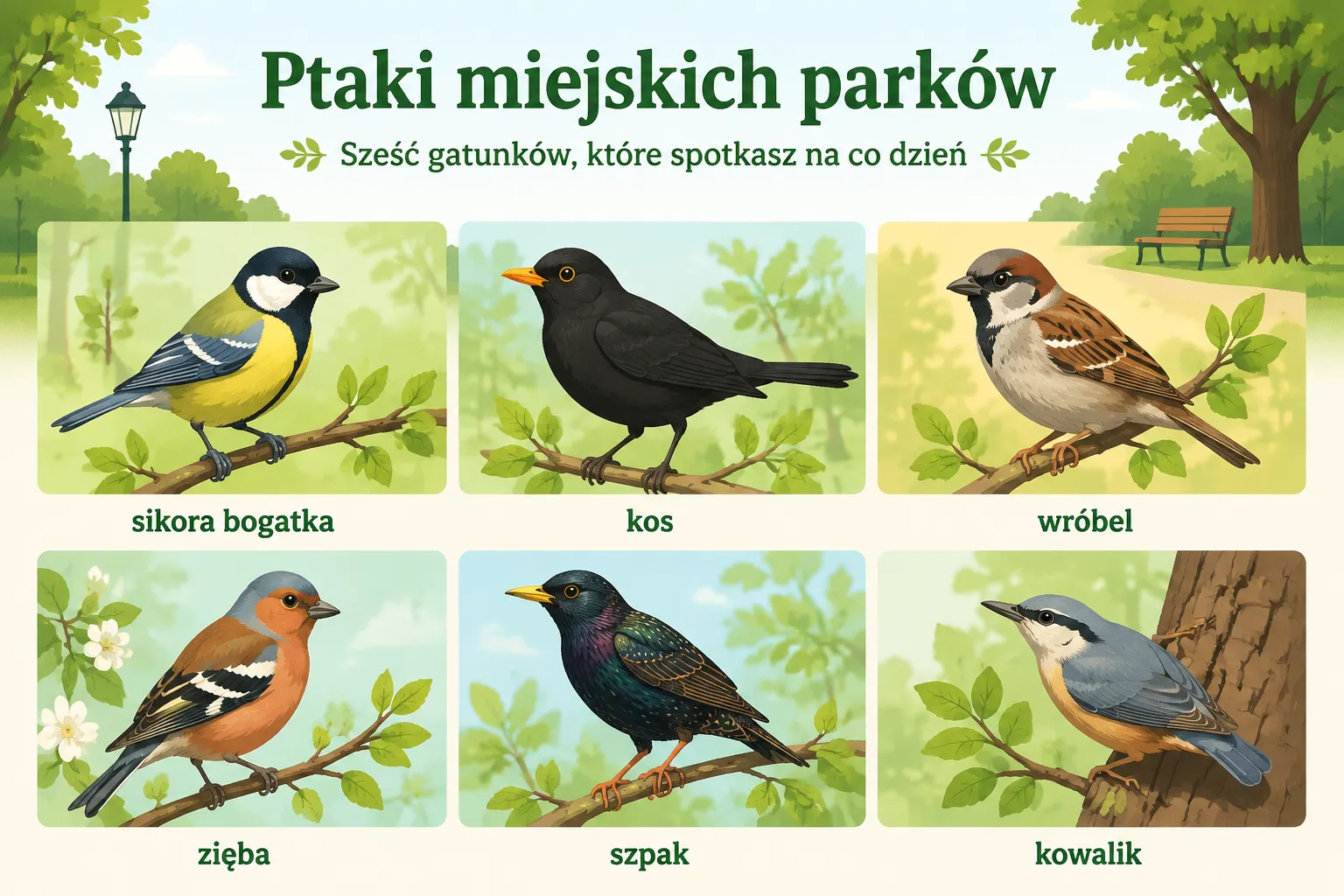 Obserwacja ptaków (birdwatching) w mieście: Jakie gatunki znajdziesz w najbliższym parku? 1 Kluczowe informacje