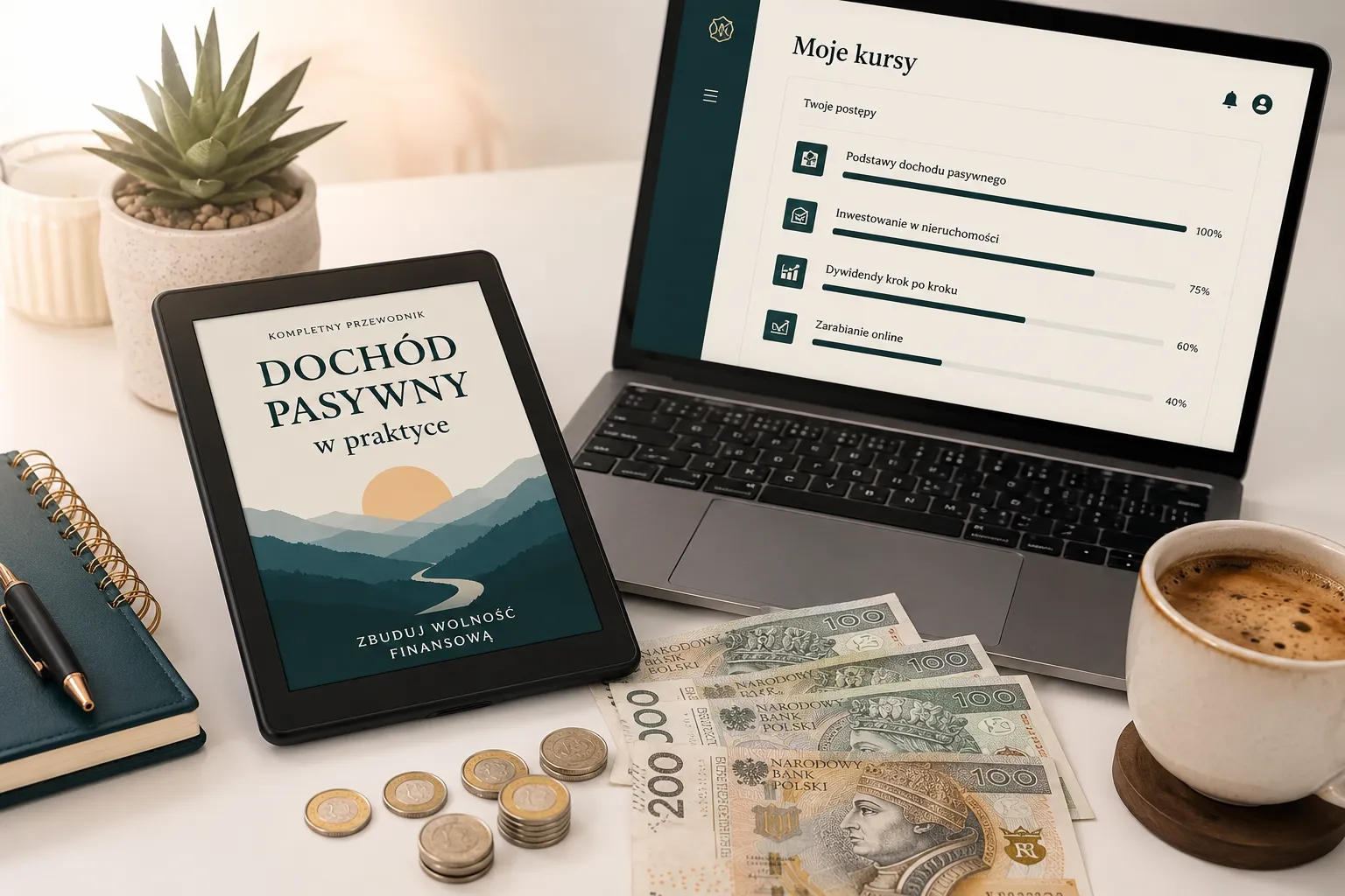 Tworzenie produktów cyfrowych: Jak sprzedawać e-booki i kursy, aby generować stały pasywny dochód